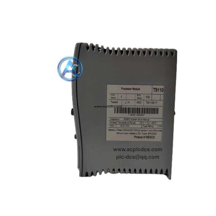 <strong>ICS TRIPLEX T9110 AADvance SIL</strong>